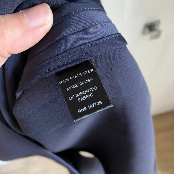 M.Martin dark navy chic dress - Picture 3 of 6